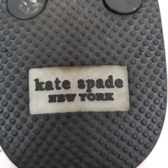 Kate Spade Nanette Striped Women's Flip Flops Size 6 - Picture 8 of 9